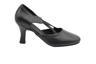 SCARPA DONNA DA BALLO PEDULLA' ART. T-BAR MOD. CUCCARINI NERO TACCO 6,5 CM